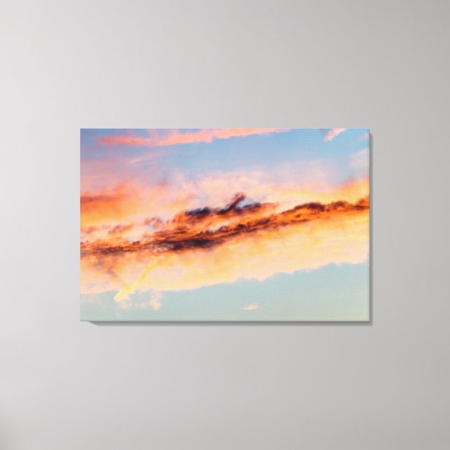 Anziehungskraft Leinwanddruck (Vorderseite)