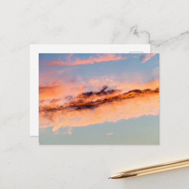 Anziehungskraft Postkarte (Vorderseite/Rückseite Beispiel)
