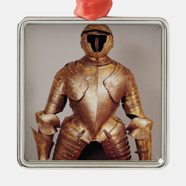 Anzug der Rüstung gehören Charlesde Lothringen Silbernes Ornament (Vorne)