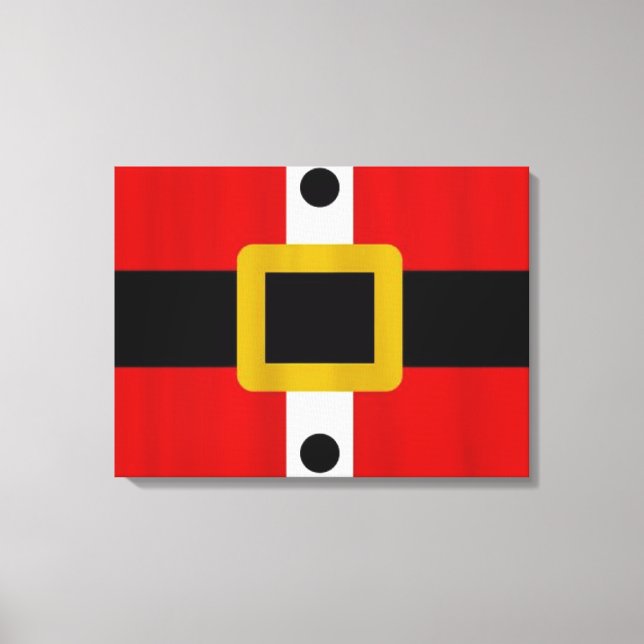 Anzug des Weihnachtsmannes/überzogene Leinwand (Vorderseite)