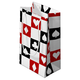 Anzug-Party-Tasche mit geflochtenem Poker Kleine Geschenktüte