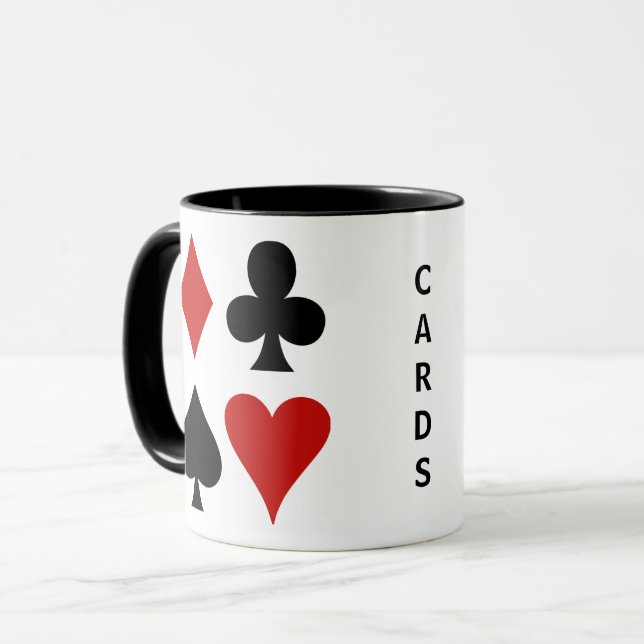 Anzug spielen Tasse (Vorderseite Links)