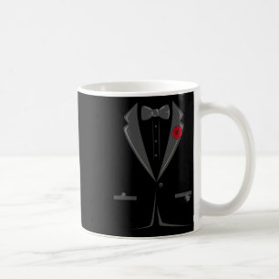 Anzug und Krawatte Tuxedo Bowtie Kostüm Easy Hallo Kaffeetasse