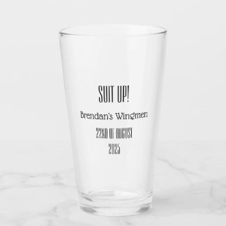 Anzug Up Trauzeuge Beer Tasse - Hochzeitsfeier