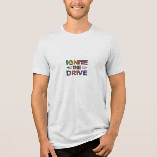 Anzünden des Laufwerks Tri-Blend Shirt