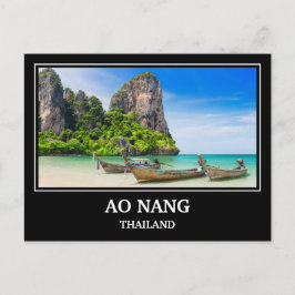 Ao Nang Thailand Postkarte