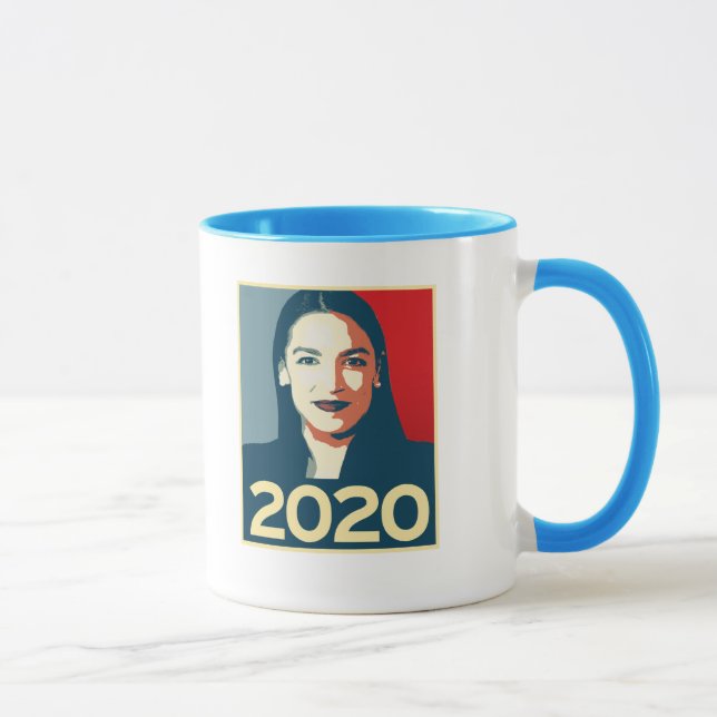 AOC 2020 Propaganda Tasse (Rechts)