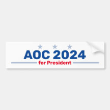 AOC 2024 Autoaufkleber