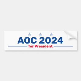 AOC 2024 Autoaufkleber