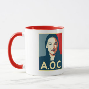 AOC 2024 Propaganda Tasse