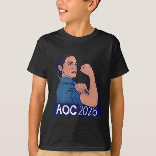 Aoc 2028 Alexandria Ocasio Cortez 2028 Premium T-Shirt