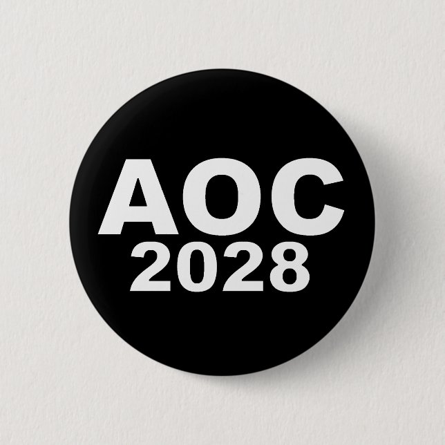 AOC 2028 BUTTON (Vorderseite)
