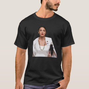 AOC Alexandria Ocasio Cortez Staat der Gewerkschaf T-Shirt
