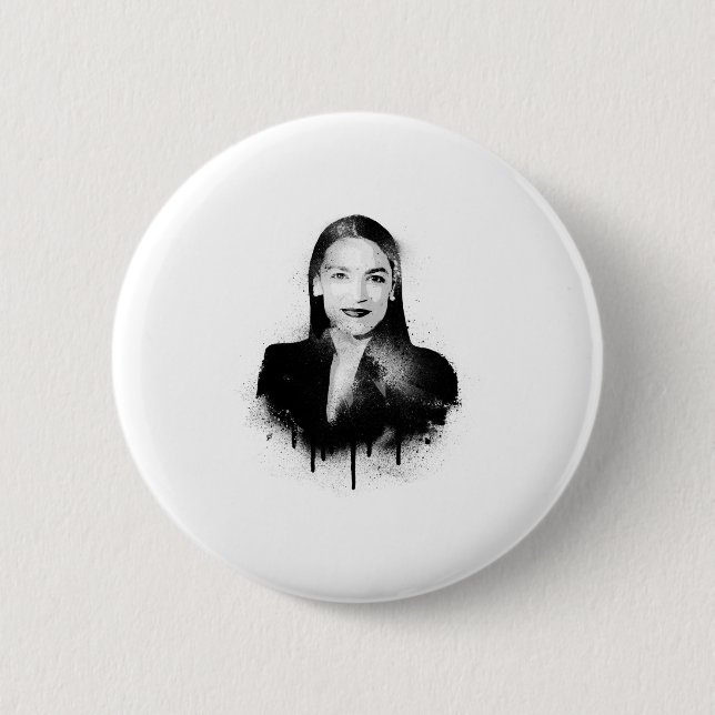 AOC Graffiti-Kunst Button (Vorderseite)