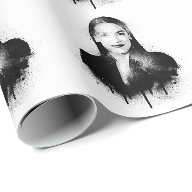 AOC Graffiti-Kunst Geschenkpapier (Rolleneckpunkt)