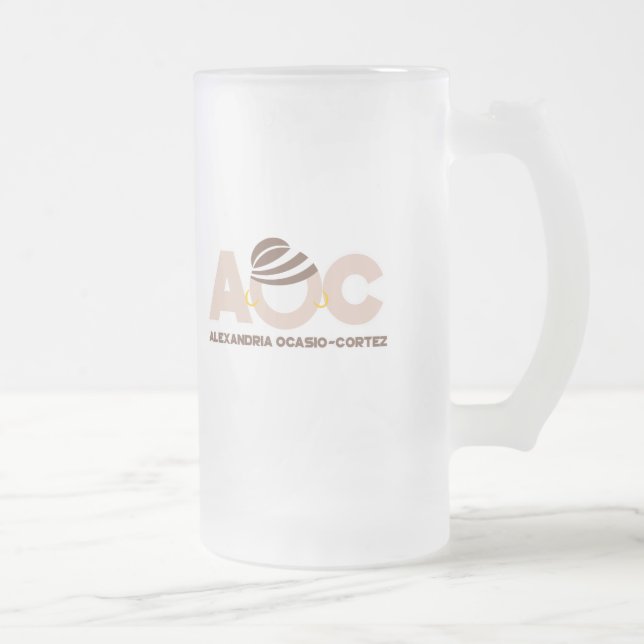 AOC HOFFNUNG MATTGLAS BIERGLAS (Rechts)