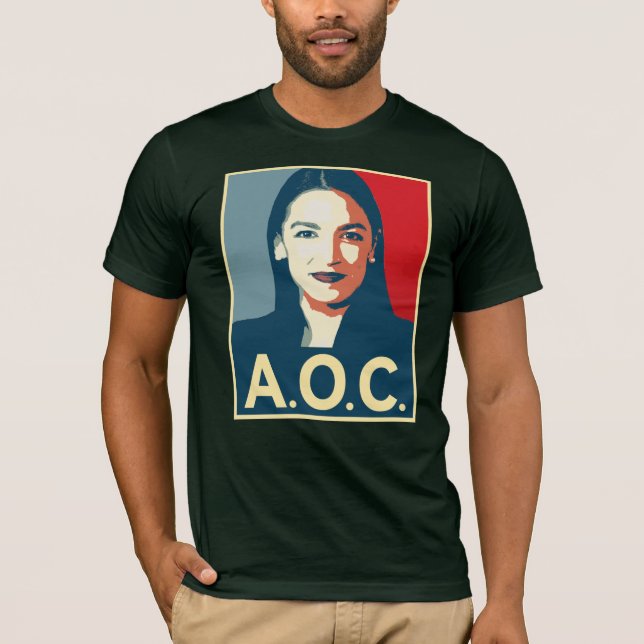 AOC-Poster T-Shirt (Vorderseite)
