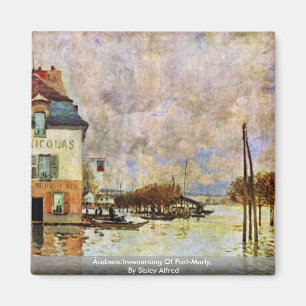 Überschwemmung von Hafen-Mergeligem, durch Sisl Magnet