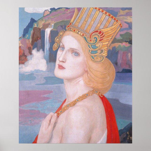 Aoife, c. 1914 von John Duncan Poster (Vorne)