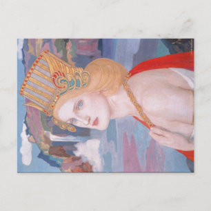 Aoife, c. 1914 von John Duncan Postkarte