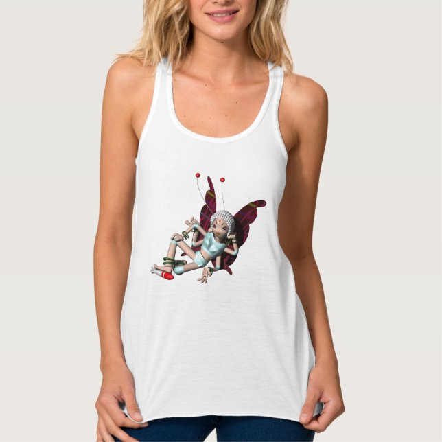 Aokimono. Nirvana 3D Tank Top (Vorderseite)
