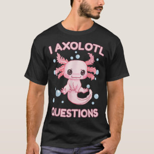 Aolotl Questions Kids Girl Niedlich Aolotl Pastel  T-Shirt