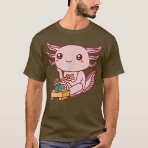 Aolotl Sushi Food Niedlich Funny Aolotls Kawaii Ja T-Shirt