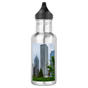 Aon and Two Prudential Stainless Steel Water Bottl Edelstahlflasche