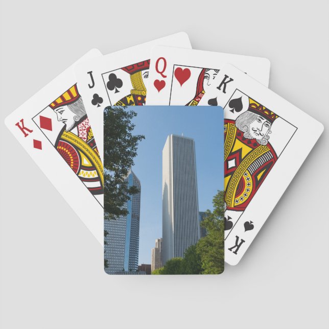 Aon Center Chicago Spielkarten (Rückseite)