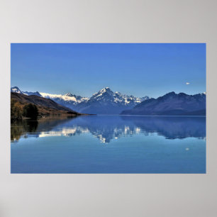 Aoraki am See Pukaki Poster