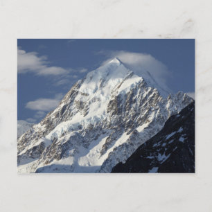 Aoraki Mount Cook, Mackenzie Country, Süden 2 Postkarte