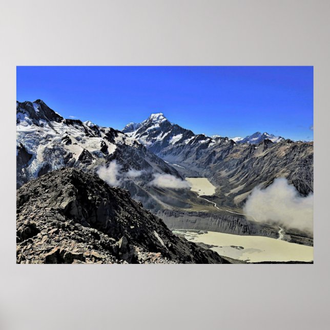 Aoraki/Mt. Cook Poster (Vorne)