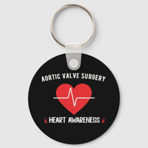 Aortic Valve Replacement Operation Herzerkrankung Schlüsselanhänger