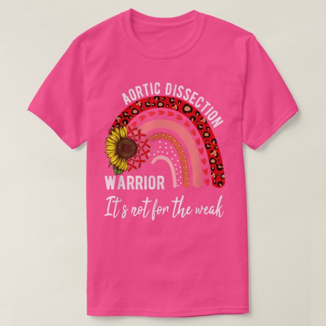 Aortische Erkrankungen, Bewusstsein T-Shirt (Design vorne)