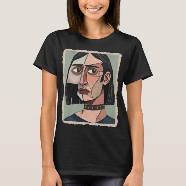 AOS_41 Abstrakt Art T-Shirt (Vorderseite)