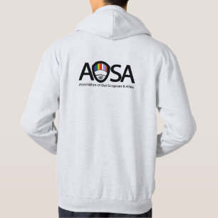 AOSA Hoodie (vorne und hinten)