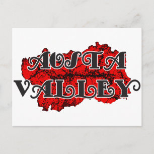 Aostatal Postkarte