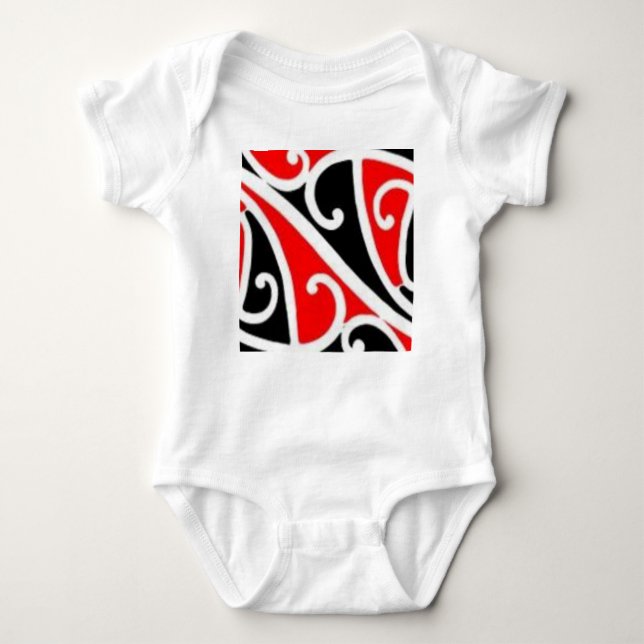 aotearoa Maori- Baby Strampler (Vorderseite)