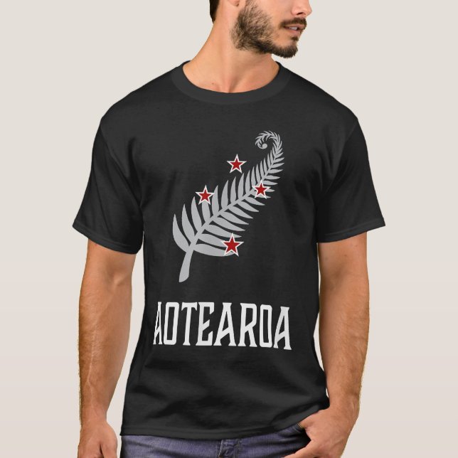 Aotearoa, Neuseeland - Zealander Kiwi T - Shirt (Vorderseite)