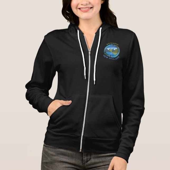 AOTEAROA NEW ZEALAND SWEAT - SHIRT À CAPUCHE (Devant)