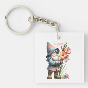 Août personnalisé Mois de naissance Jardin Gnome