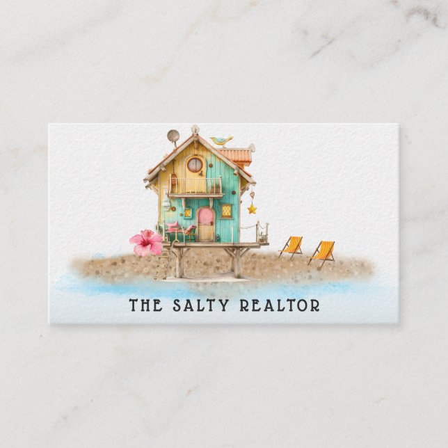 *~* AP13 REALATOR Beach Rentals 5 B&B Inn Visitenkarte (Vorderseite)