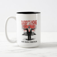 *~* AP16 - Trump Daddy ist zu Hause MAGA Weißen H