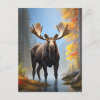 *~* AP49 starker MOOSE Stream Nature Forest