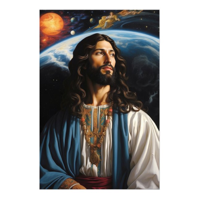 *~* AP50 Fantasy Universe mit Planet Earth Fotodruck (Vorne)