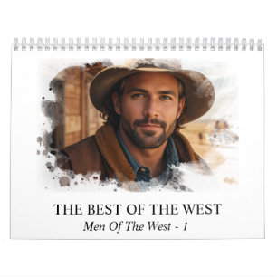 *~* AP59 Men Man Wild West Cowboy 1 Kalender