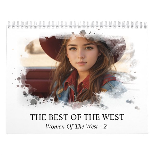 *~* AP59 Women Wild West Cowgirl 2 Kalender (Titelbild)