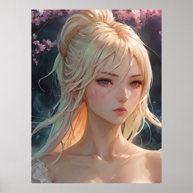 *~* AP60 Wassergöttin Fantasy Sea Meerjungfrau 32 Poster (Vorne)