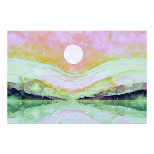 *~* AP67 Pastel Abstrakt Art Malerei Natur Fotodruck