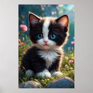 *~* AP68 2:3 Katze Feline Kitten Kitty Sweet Niedl Poster